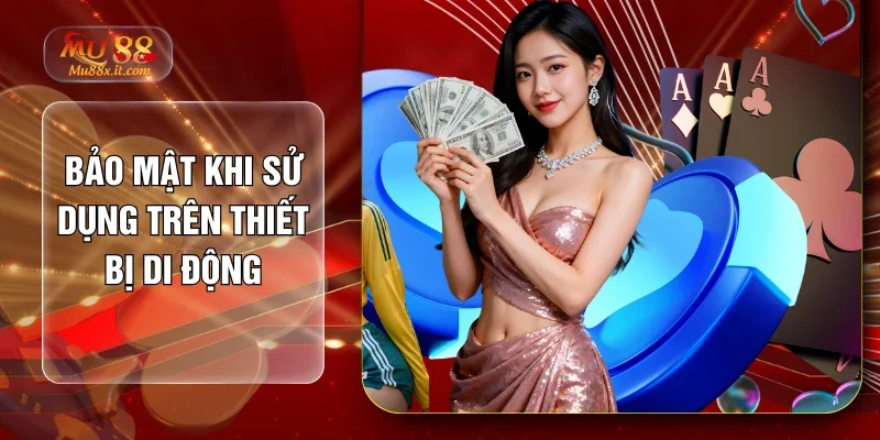 Bảo mật khi sử dụng trên thiết bị di động