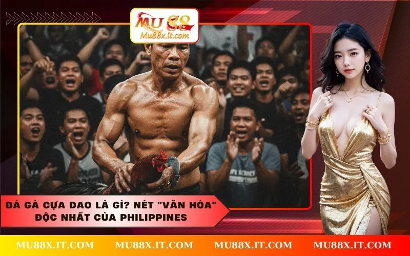 Đá gà cựa dao là gì Nét văn hóa độc nhất của Philippines