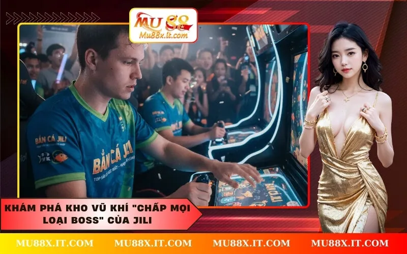 Khám phá kho vũ khí chấp mọi loại boss của Jili