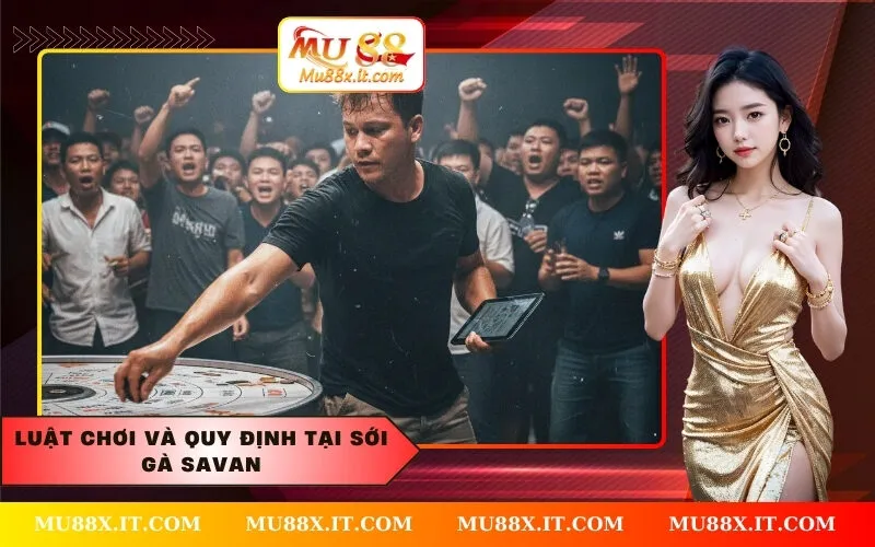 Luật chơi và quy định tại sới gà Savan