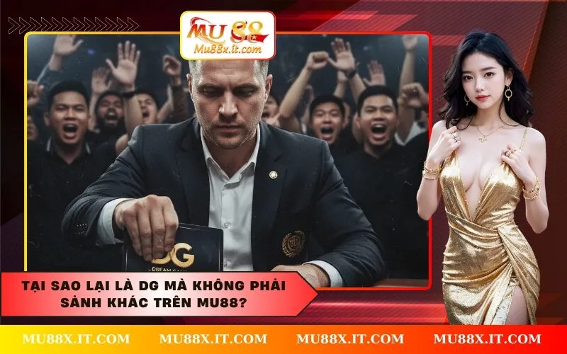Tại Sao Lại Là DG Mà Không Phải Sảnh Khác Trên MU88